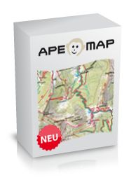 Kompass Kartenlizenz 50x50 km freie Wahl